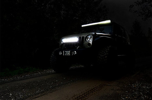 Chrome Series LED Light 20" Dual Row White DRL