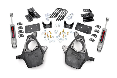 Lowering Kit 2" FR 4" RR Chevy/GMC 1500 (99-06 & Classic)