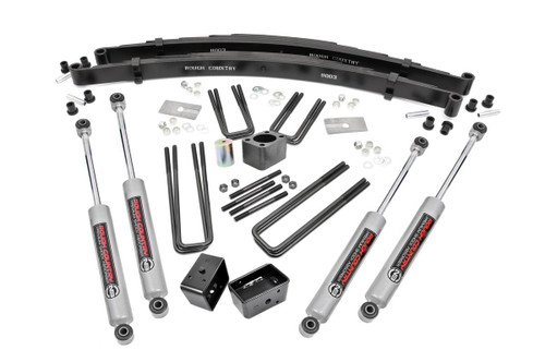 77-93 Dodge W150/250/350 w/Dana 60 4in Lift Kit w/N3 Sh 
