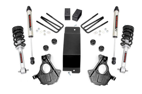 07-13 GM 1500 PU 3.5" KNUCKLE KIT W/V2 STRUTS & SHOCKS - ROUGH COUNTRY