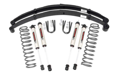 84-01 Jeep XJ 3in Suspension Lift System V2 Shocks 