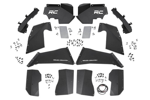 07-18 Jeep JK Front & Rear Inner Fenders Set Vertex Shocks 