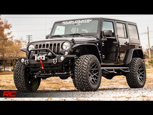 07-18 Jeep JK Front & Rear Inner Fenders Set Vertex Shocks 