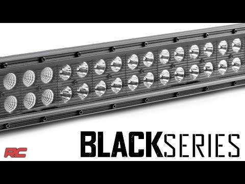 Black Series LED 40" Light Curved Single Row