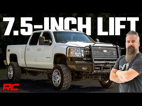 11-19 Chevy/GMC 2500HD/3500HD 7.5in Torsion Bar Drop Susp Lift Kit 