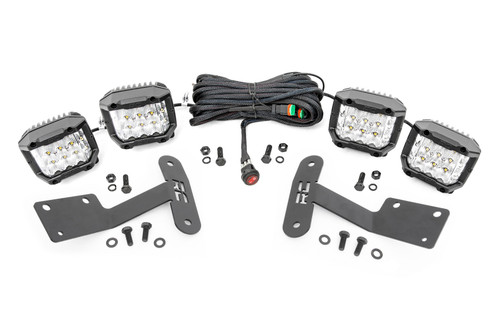 LED Light Ditch Mount 3" OSRAM Wide Toyota Tundra (14-21)