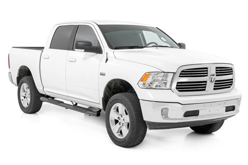 Oval Nerf Step Crew Cab Black Ram 1500/2500/3500 2WD/4WD