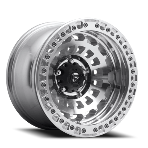 17x9 5x5 4.41BS D102 Zephyr Gloss Machined - Fuel Off-Road