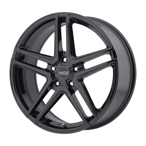 17x7.5 5x4.5 5.90BS AR907 Gloss Black - American Racing