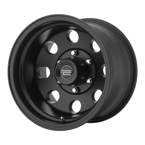 17x8 5x135 4.5BS AR172 Baja Satin Black - American Racing