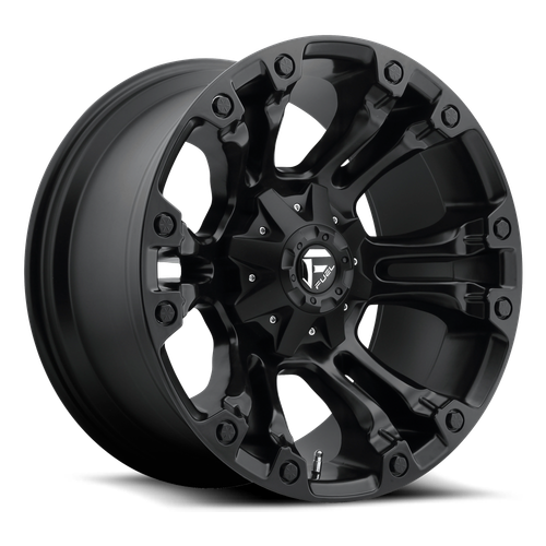 18x9 8x170 4.53BS D560 Vapor Matte Black - Fuel Off-Road