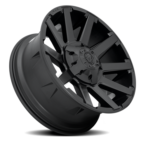 20x9 8x170 5.04BS D437 Contra Satin Black - Fuel Off-Road