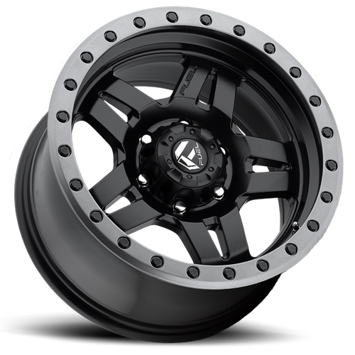 18x8 5x110 5.56BS D557 Anza Matte Black - Fuel Off-Road