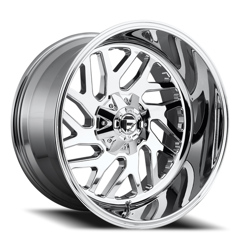 22x12 5x150/5x5.5 4.81BS D609 Triton Chrome Plated - Fuel Off-Road