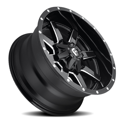 22x9.5 6x5.5/6x135 6.04BS D610 Maverick Gloss Milled - Fuel Off-Road 22x9.5 6x5.5/6x135 6.04BS D610 Maverick Gloss Milled - Fuel Off-Road