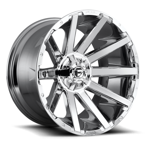 20x9 8x170 5.04BS D614 Contra Chrome Plated - Fuel Off-Road