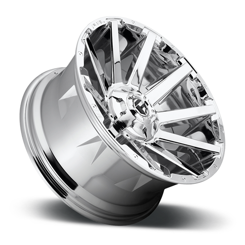 20x9 6x5.5 5.75BS D614 Contra Chrome Plated - Fuel Off-Road