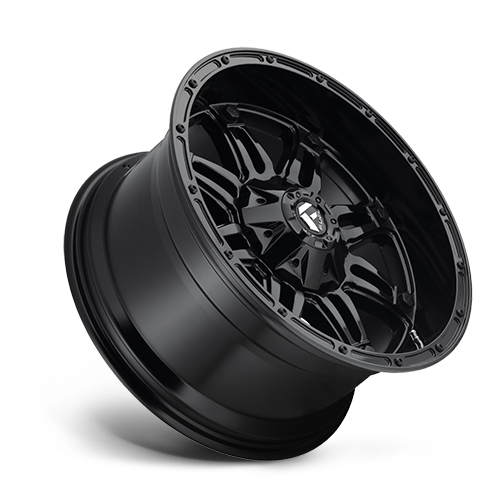 17x9 6x5.5/6x135 5.04BS D625 Hostage Gloss Black - Fuel Off-Road