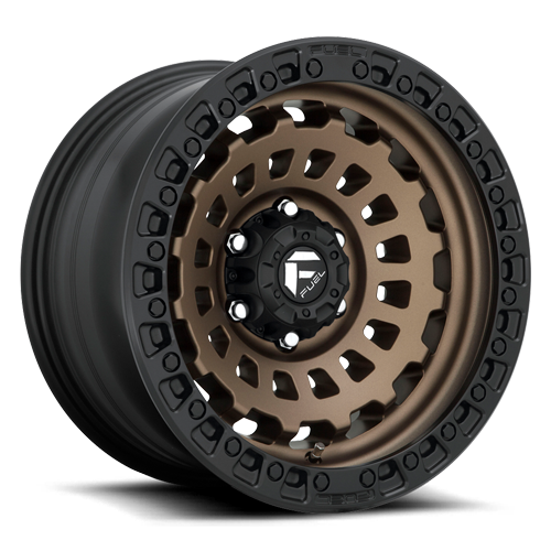17x9 6x5.5 5.04BS D634 Zephyr Matte Bronze - Fuel Off-Road