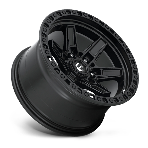 17x9 6x5.5 4.53BS D697 Kicker Matte Black - Fuel Off-Road