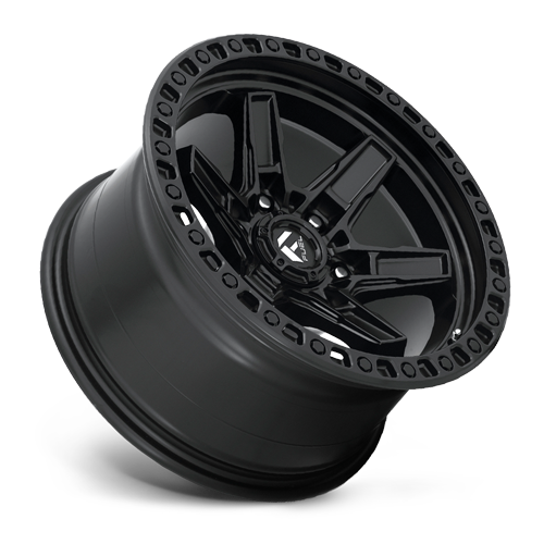 17x9 6x5.5 5.04BS D697 Kicker Matte Black - Fuel Off-Road
