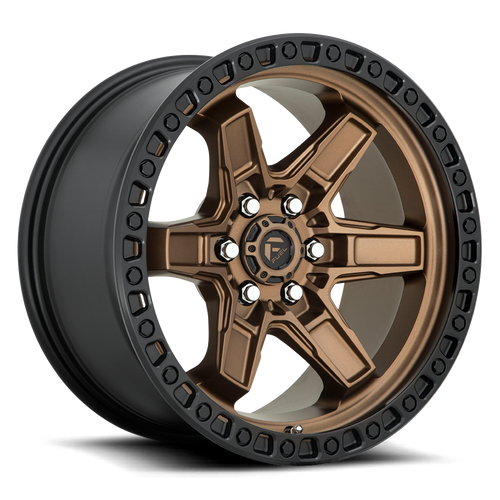 17x9 6x135 4.53BS D699 Kicker Matte Bronze Black Bead Ring - Fuel Off-Road