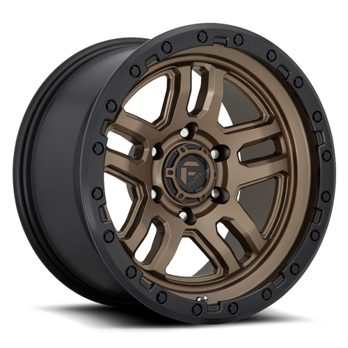 17x9 6x135 5.04BS D702 Ammo Matte Bronze - Fuel Off-Road