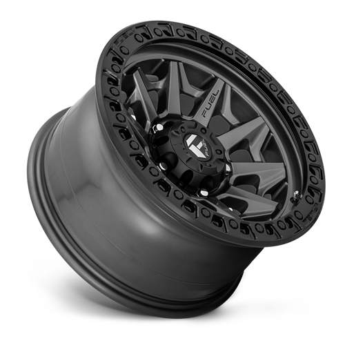 17x9 5x5 5.04BS D716 Covert Matte Gunmetal Black BR - Fuel Off-Road 17x9 5x5 5.04BS D716 Covert Matte Gunmetal Black BR - Fuel Off-Road