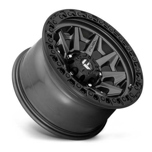 20x10 8x6.5 4.79BS D716 Covert Matte Gunmetal Black BR - Fuel Off-Road