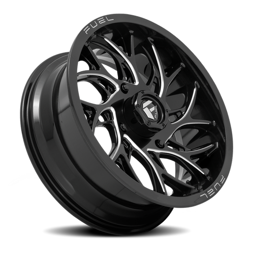 18x7 4x156 4.51BS D741 Runner Gloss Black - Fuel Off-Road