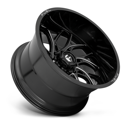 22x10 8x180 4.79BS D741 Runner Gloss Black - Fuel Off-Road