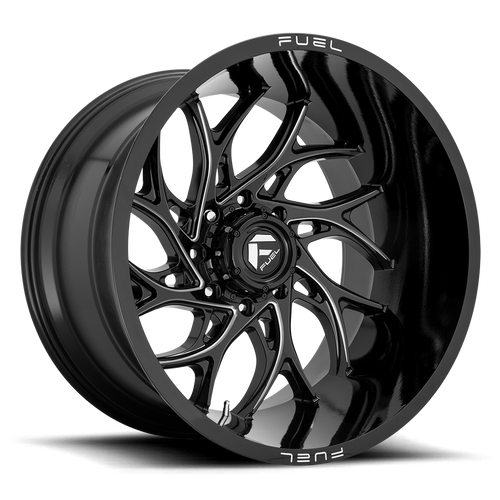 24x12 8x170 4.77BS D741 Runner Gloss Black - Fuel Off-Road