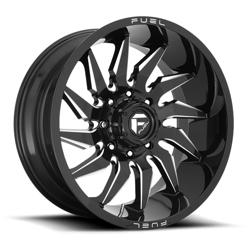 20x10 5x150 4.79BS D744 Saber Gloss Black - Fuel Off-Road