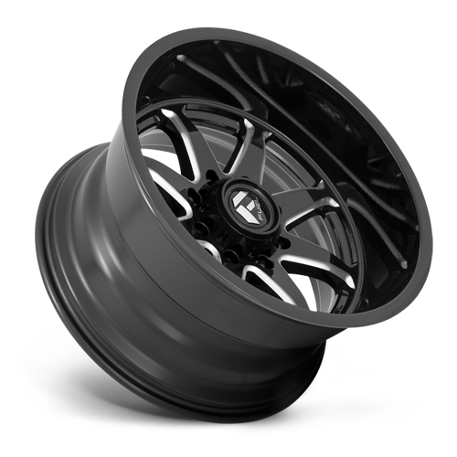 20x10 6x5.5 4.79BS D749 Hammer Gloss Black Milled - Fuel Off-Road