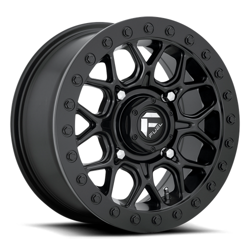 15x10 4x137 5.5BS D916 Tech BL Matte Black - Fuel Off-Road