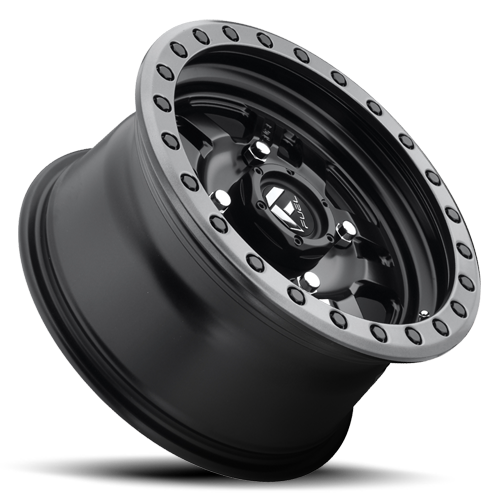 15x7 4x156 4.51BS D917 Anza Matte Black - Fuel Off-Road