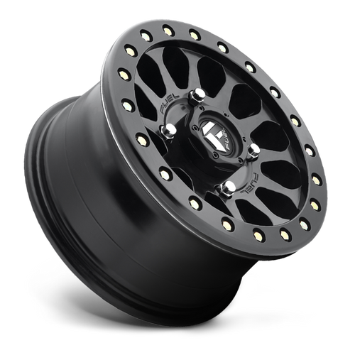 14x7 4x156 4.51BS D920 Vector Matte Black - Fuel Off-Road