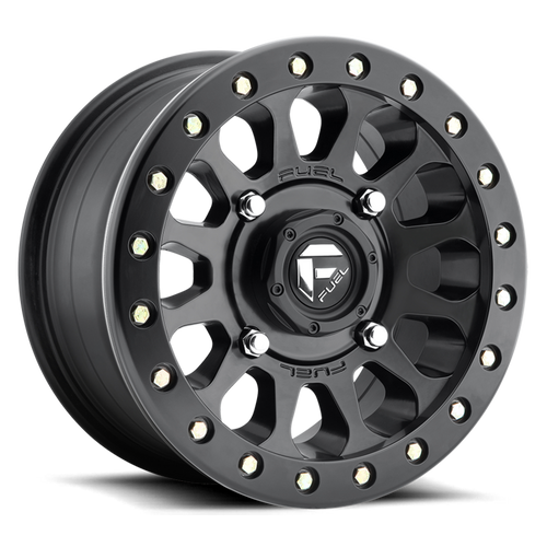 14x7 4x137 5.5BS D920 Vector Matte Black - Fuel Off-Road
