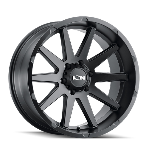 20x10 8x170 4.75BS Type 143 Matte Black - Ion Wheel