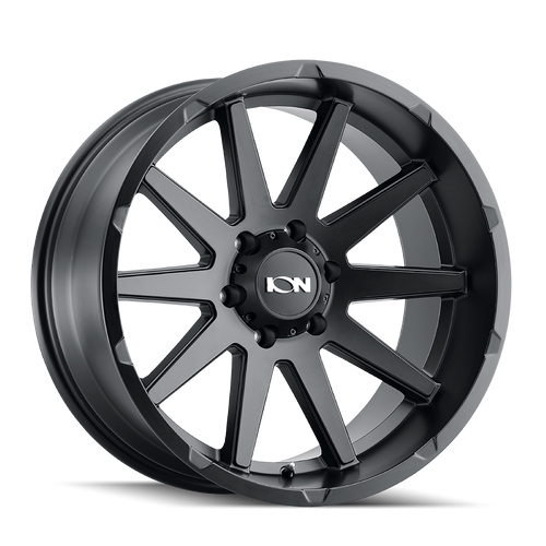 20x9 5x5.5 5.71BS Type 143 Matte Black - Ion Wheel