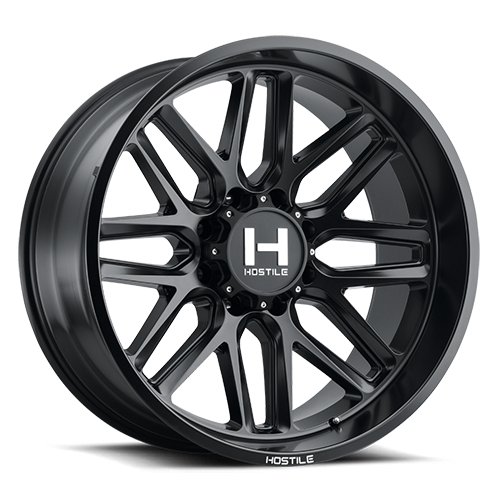 22x10 8x180 4.5BS H120 Vulcan Asphalt - Hostile Wheels