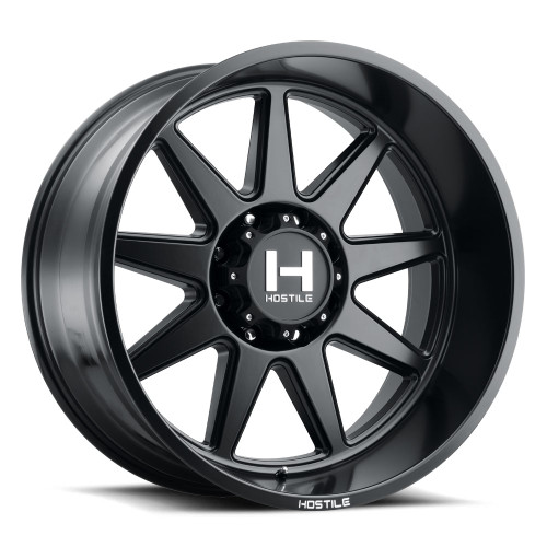 20x10 6x5.5 4.75BS H121 Omega Asphalt - Hostile Wheels