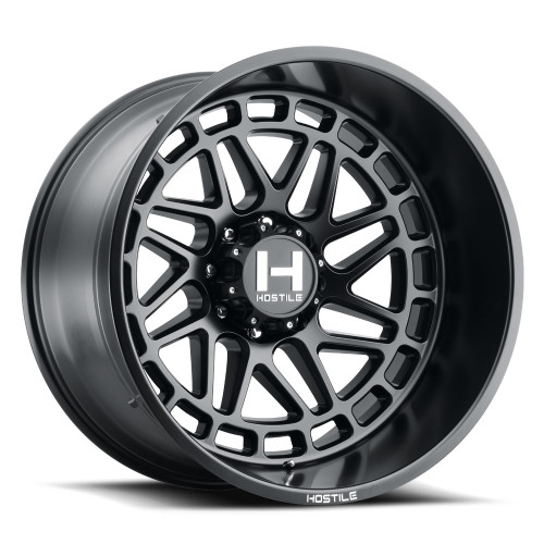 20x10 5x5.5 4.75BS H122 Reaper Asphalt - Hostile Wheels