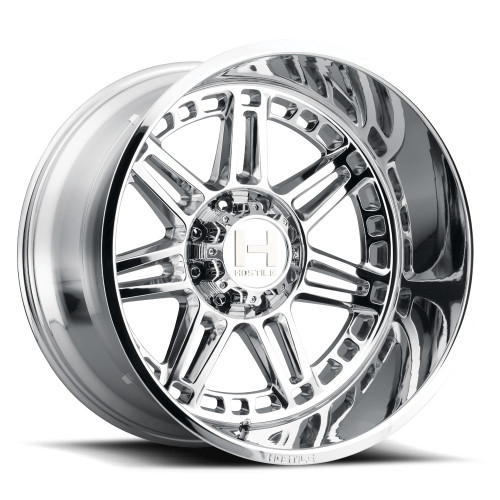 22x10 5x150 4.5BS H124 Lunatic Armor Plated - Hostile Wheels