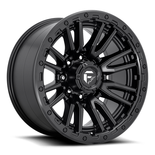 22x12 8x6.5 4.79BS D679 Rebel Matte Black - Fuel Off-Road