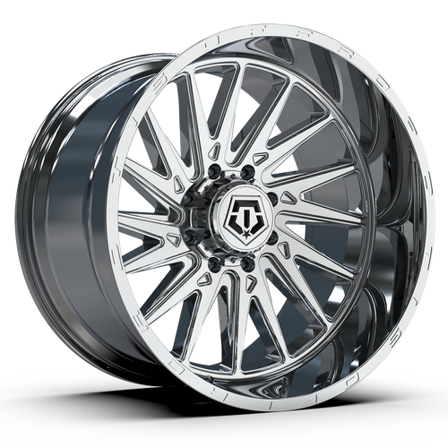 22x12 8x180 4.77BS 547C Chrome - Tis Off Road Wheels