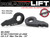 97-00 Ford F150 2in Leveling Kit Forged Torsion Key - Ready Lift