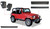 97-06 Jeep TJ 6pc Set Trail Armor Body Panel Kit Black 14901 - Bushwacker Flares