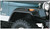 56-86 Jeep CJ5/CJ5A/CJ6/CJ6A/CJ7/Willys Front 2pc Cut-Out Fender Flares Black Textured Finish - Bushwacker Flares
