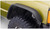 84-01 Jeep XJ Front 2Pc Flat Style Fender Flares Black Textured Finish - Bushwacker Flares